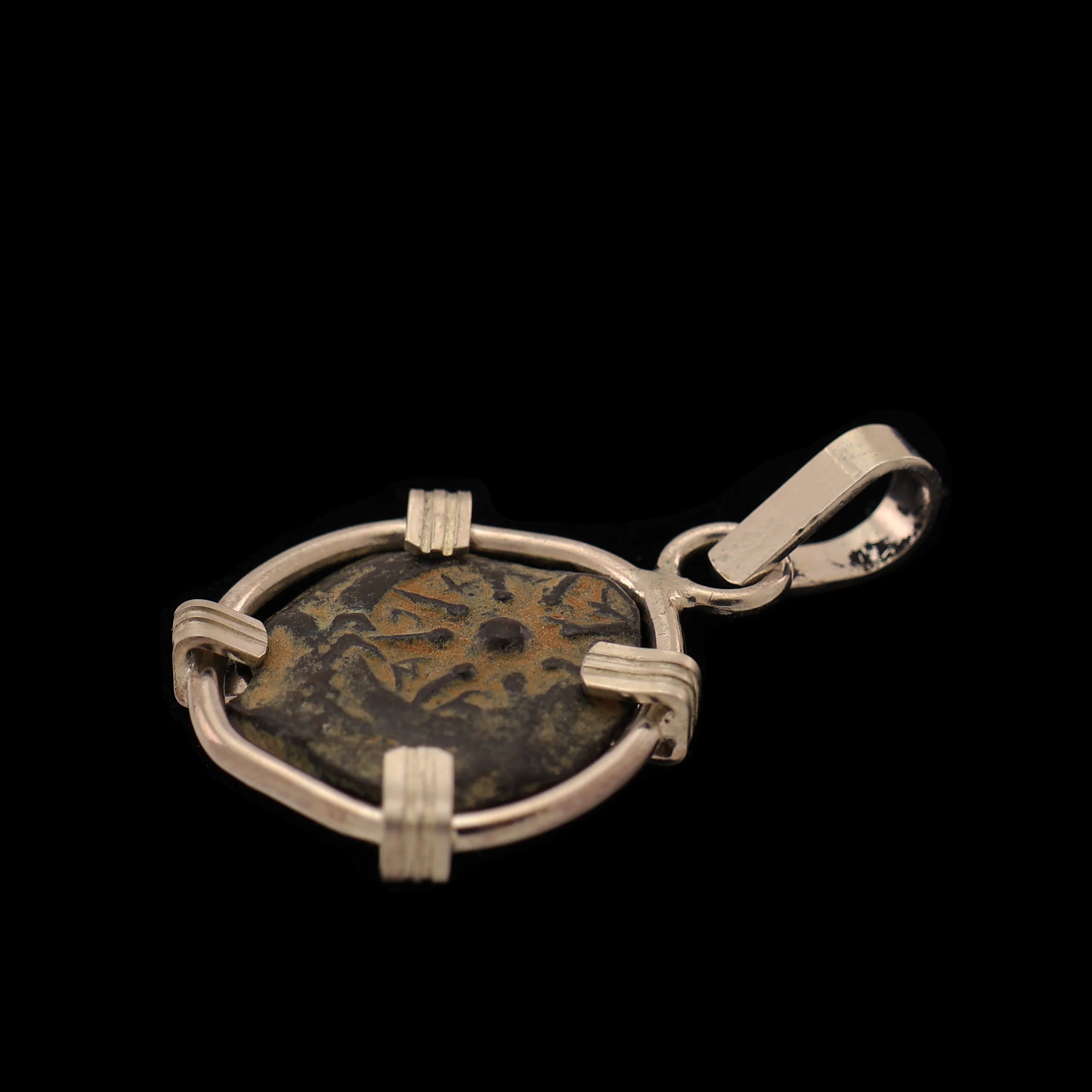 Biblical Widow's Mite Coin Pendant - Image 3