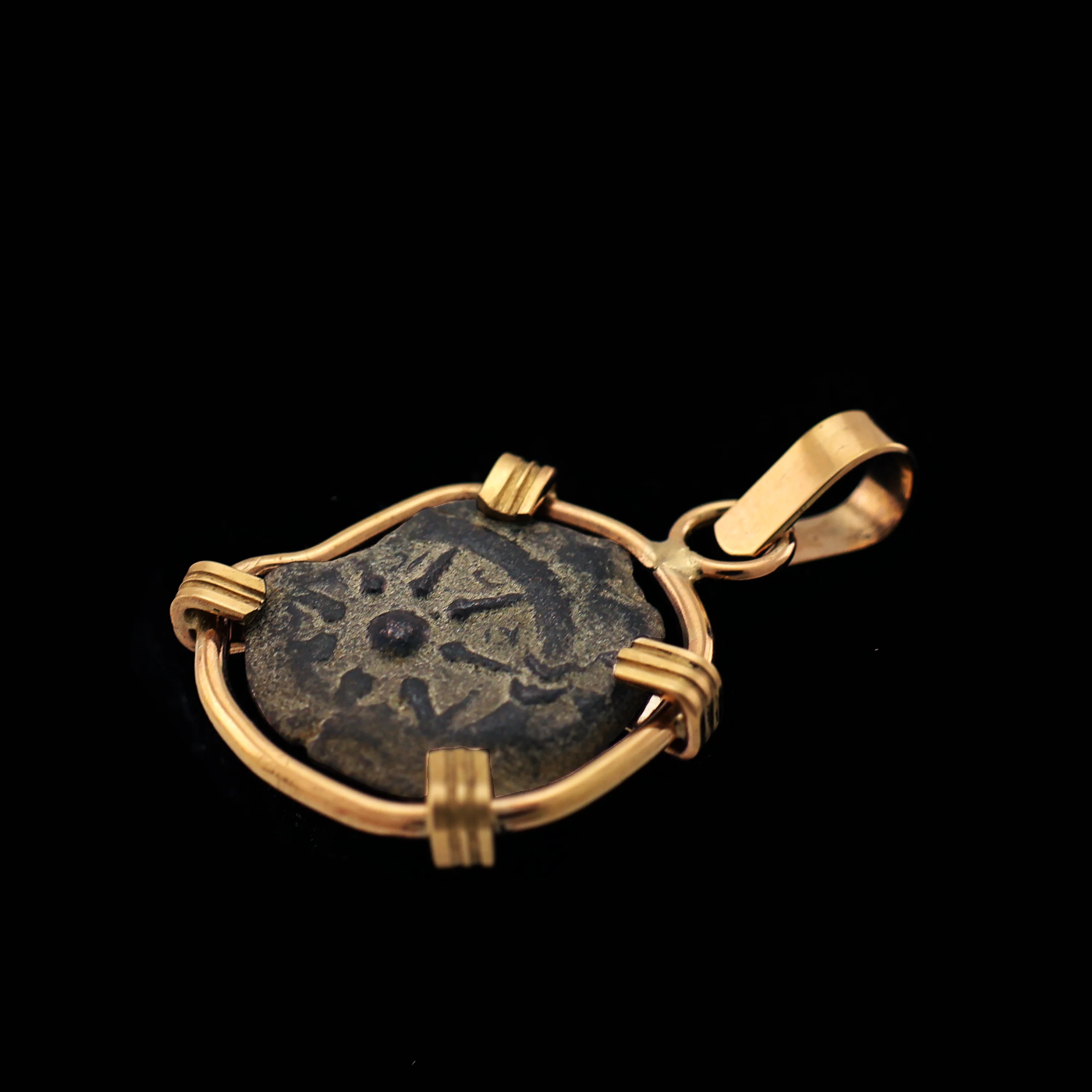 Biblical Widow's Mite Coin Pendant - Image 3