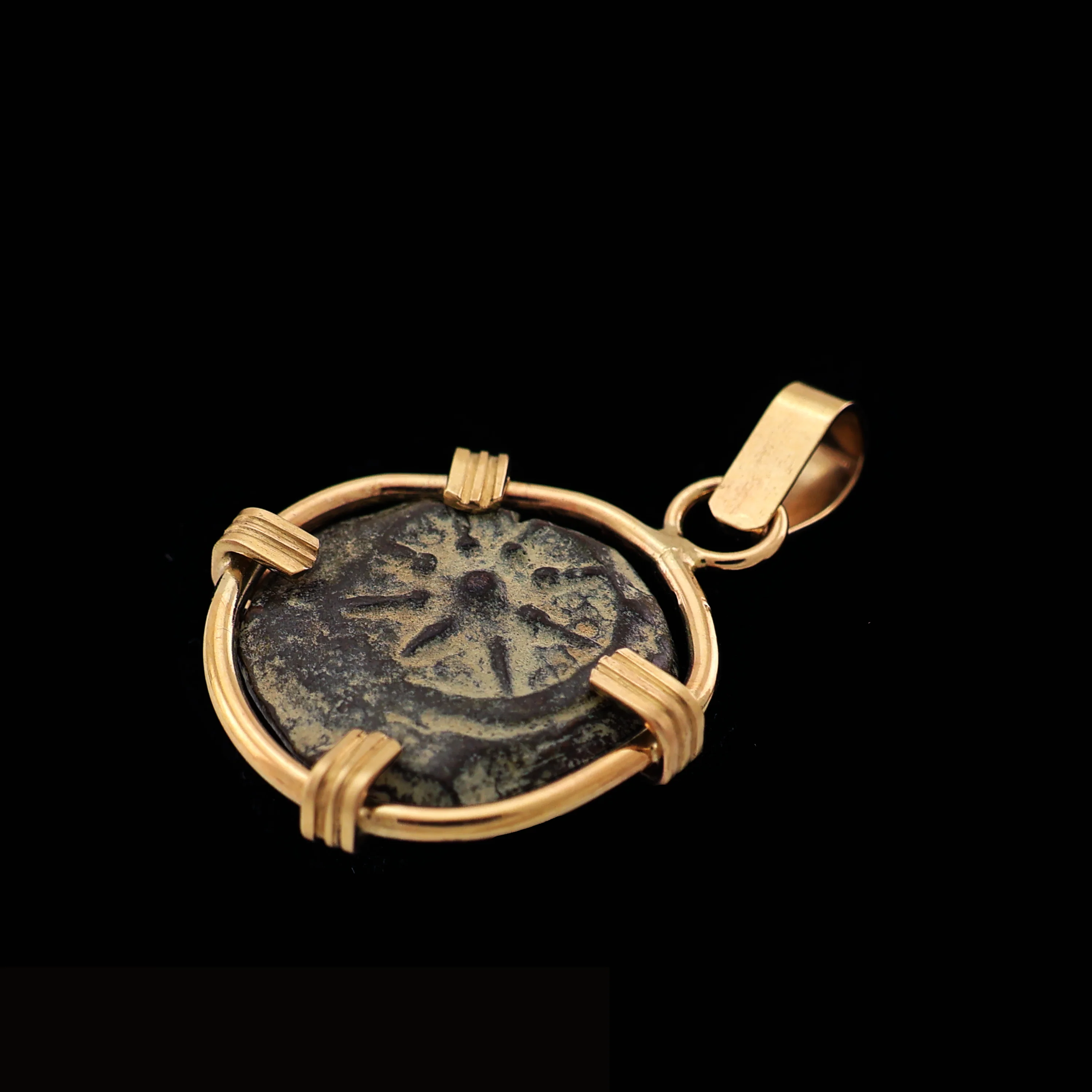 Biblical Widow's Mite Coin Pendant - Image 3