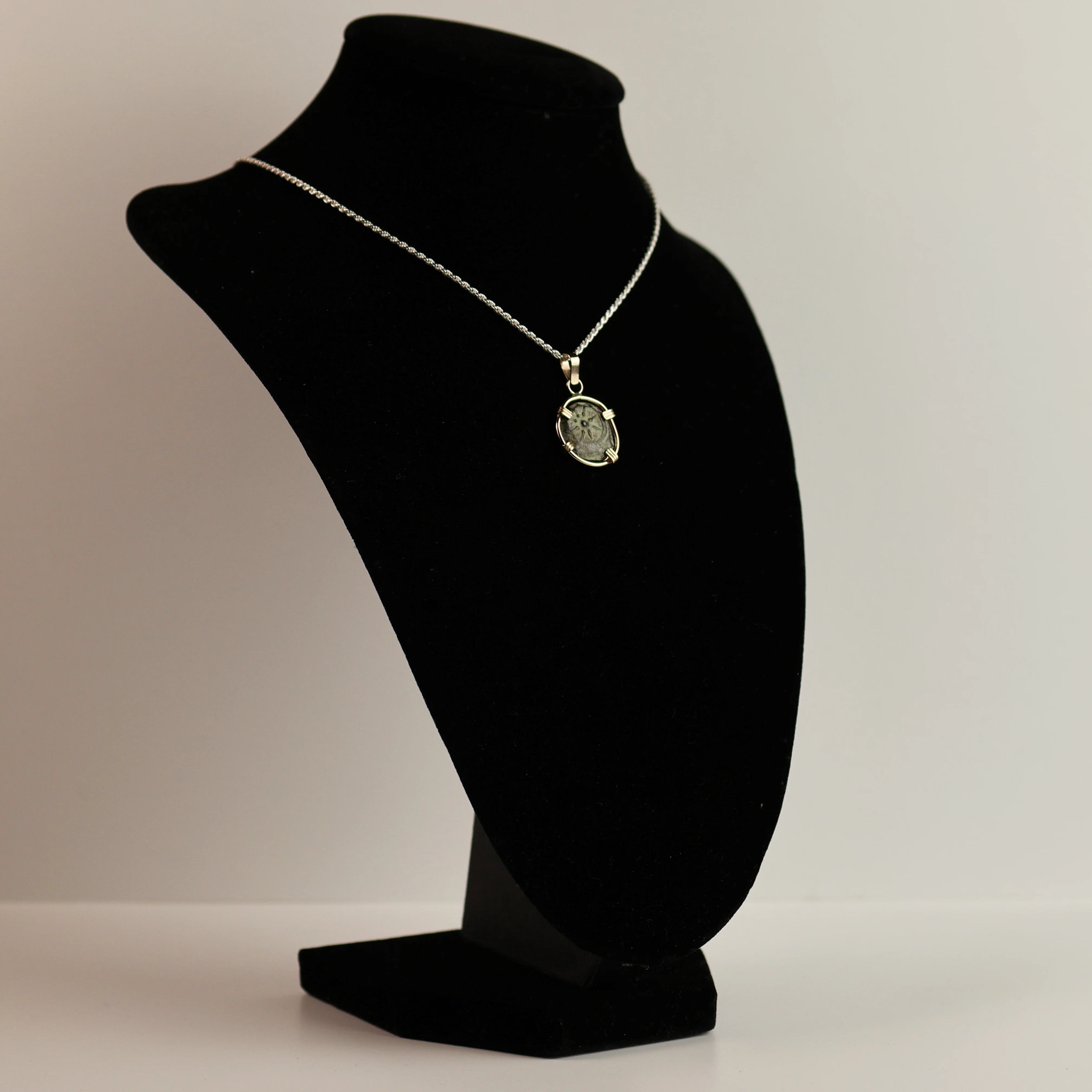 Biblical Widow's Mite Coin Pendant - Image 4