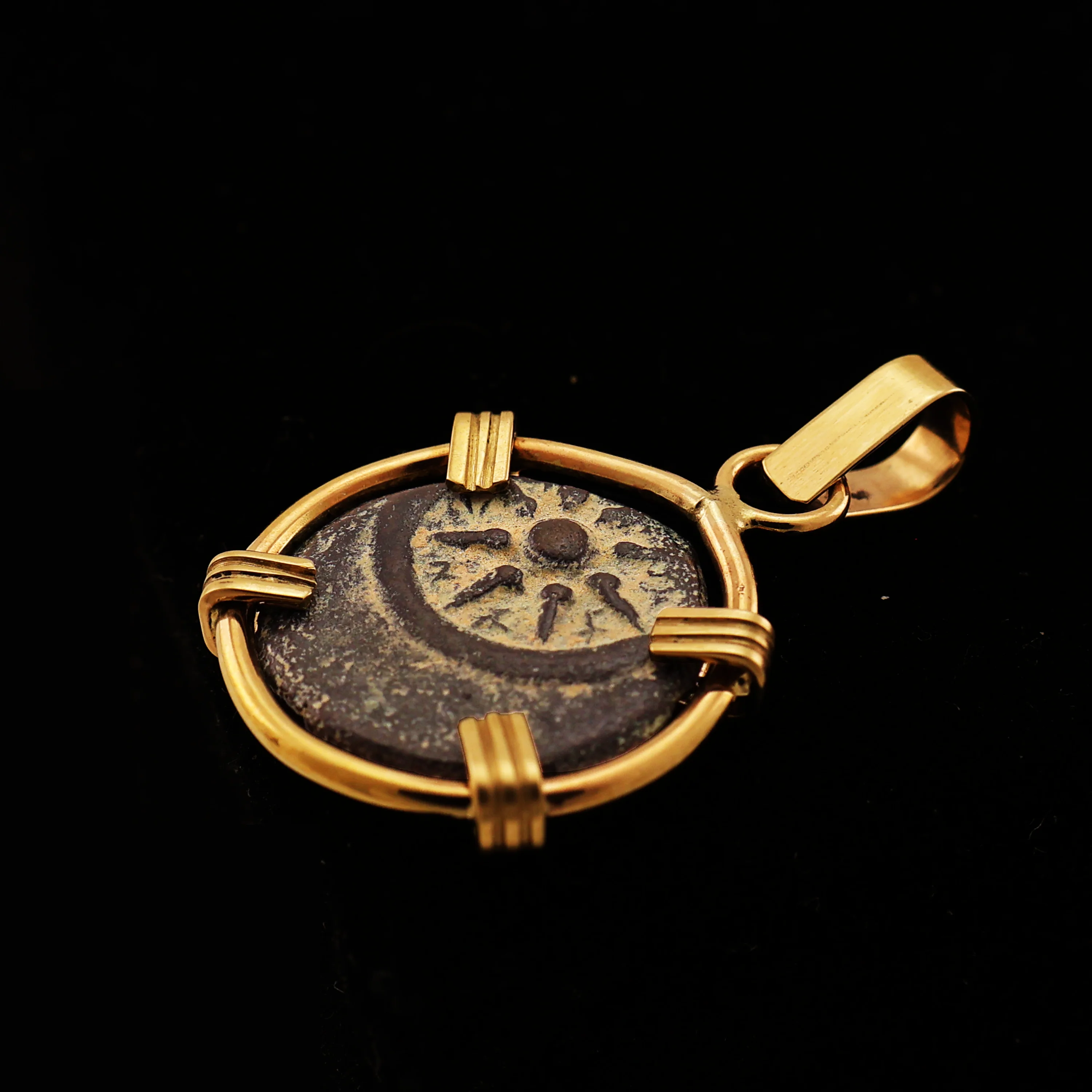 Biblical Widow's Mite Coin Pendant - Image 3