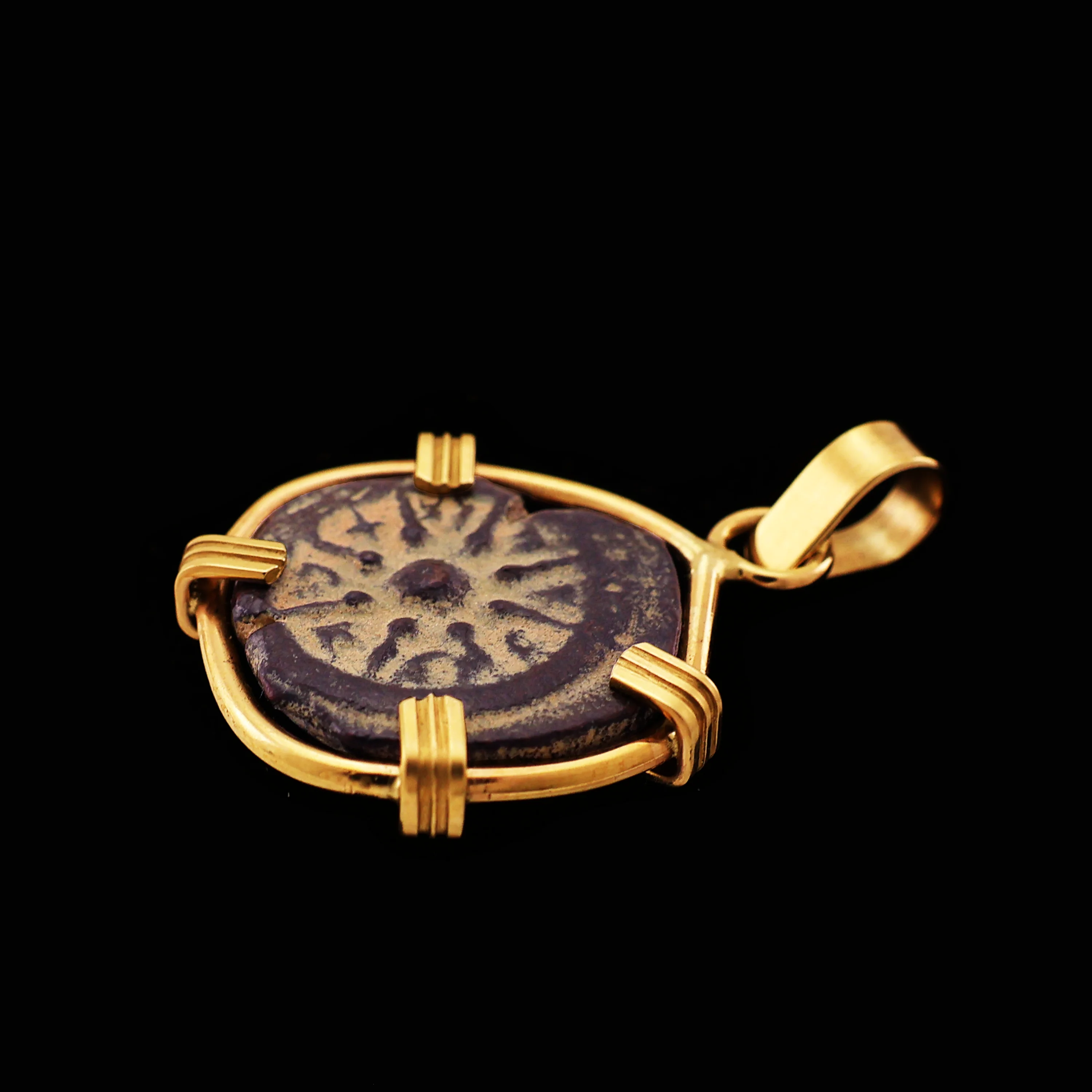 Biblical Widow's Mite Coin Pendant - Image 3