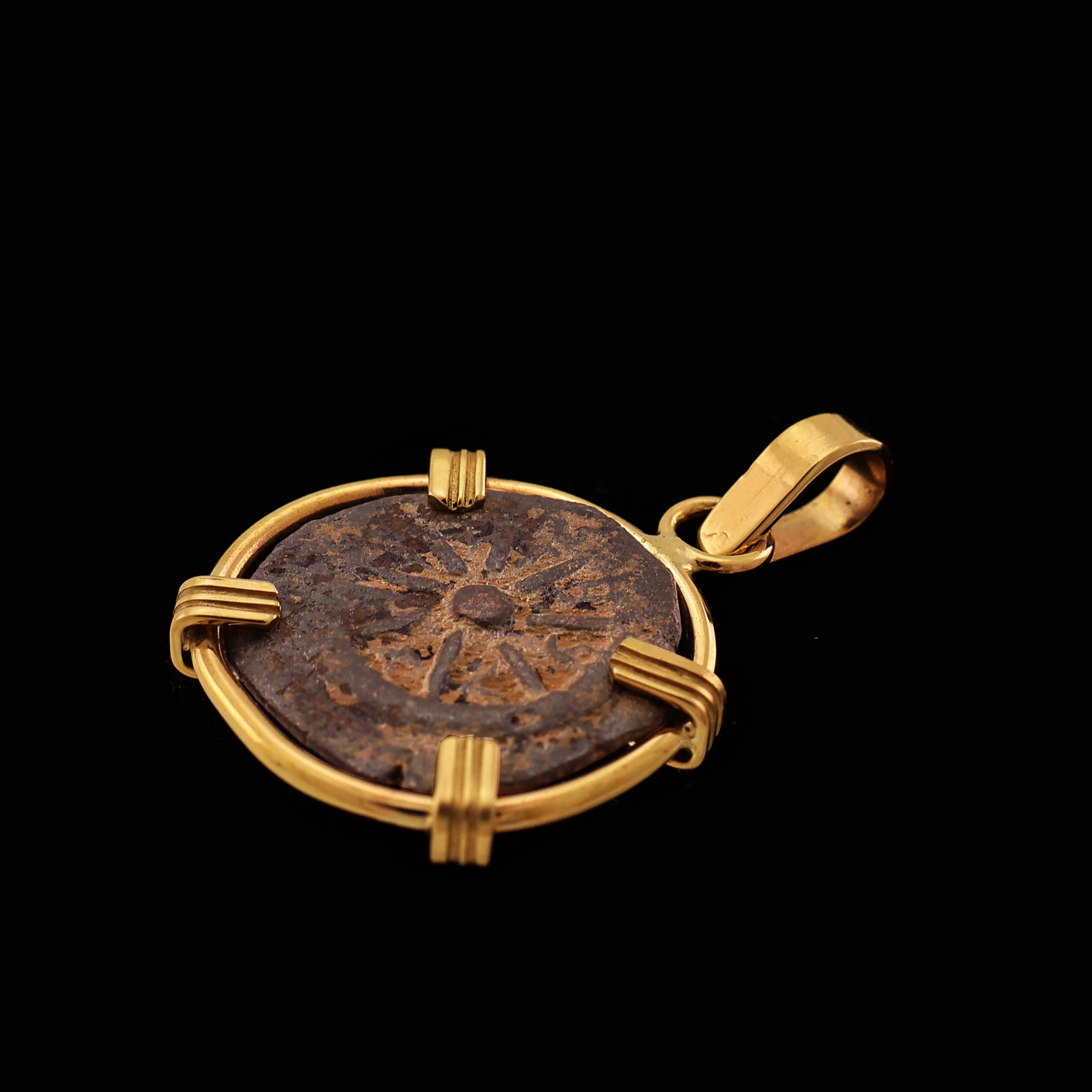 Biblical Widow's Mite Coin Pendant - Image 3