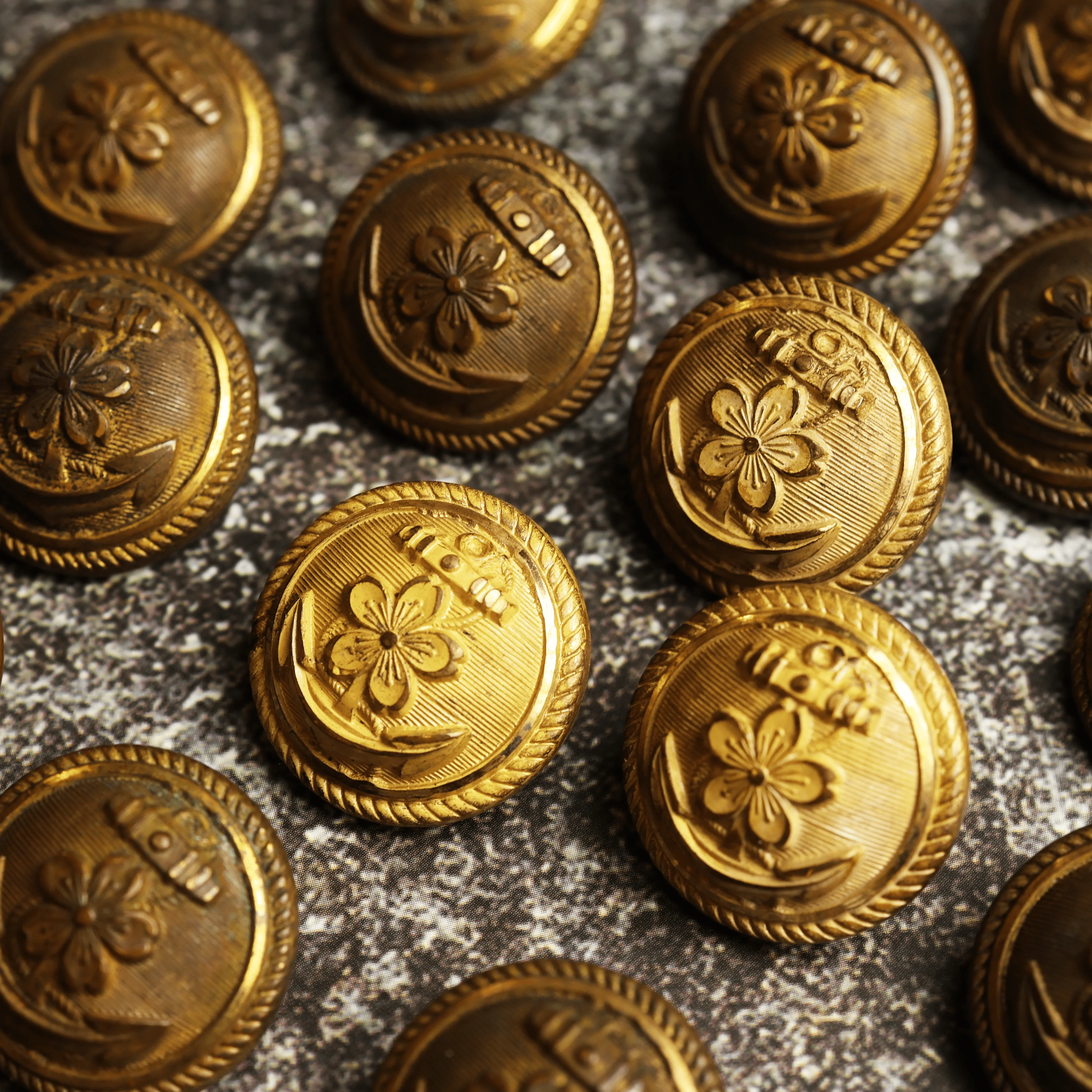 Imperial Japanese Navy WW2 Button - Image 3