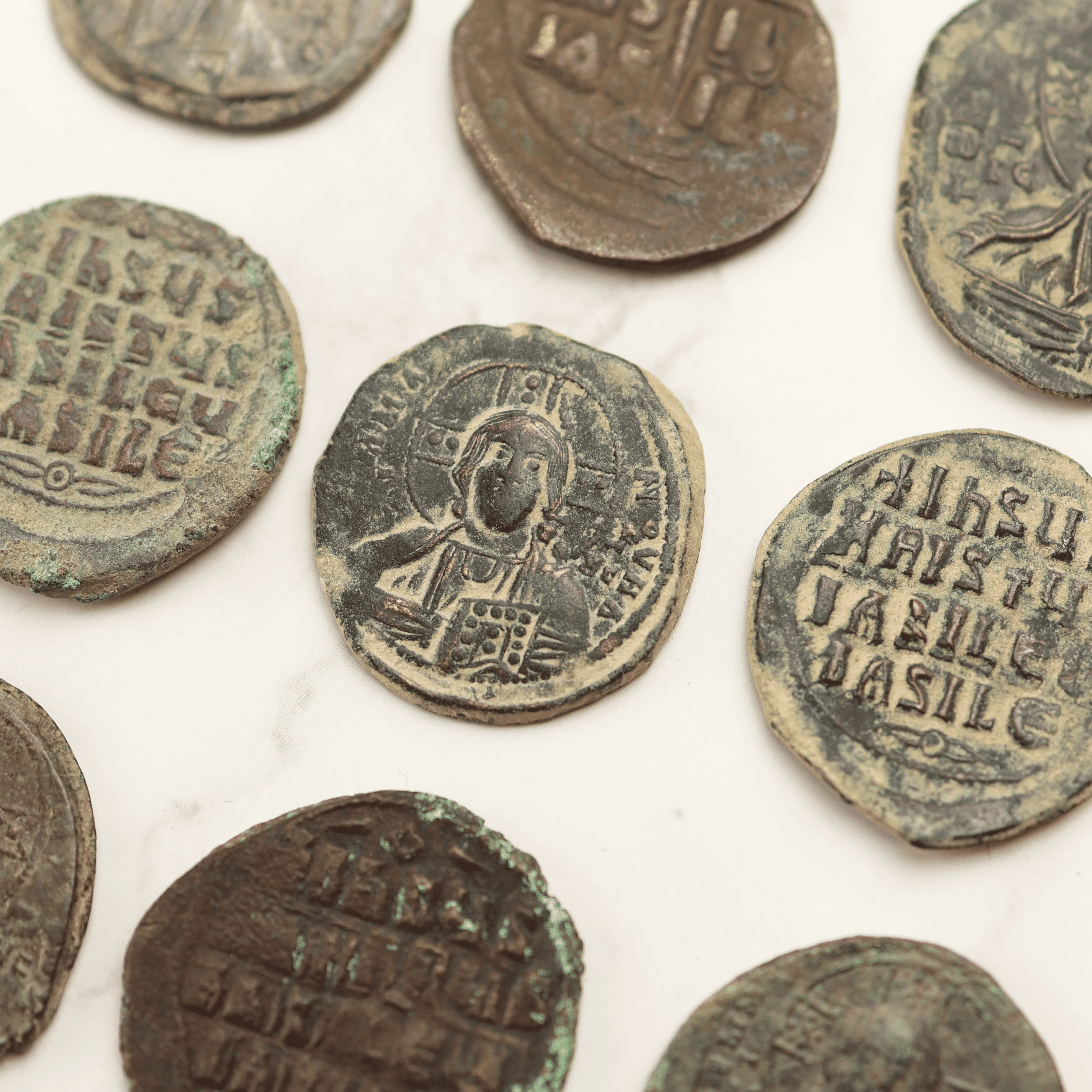 Byzantine Empire Coin | Jesus Follis - Image 3