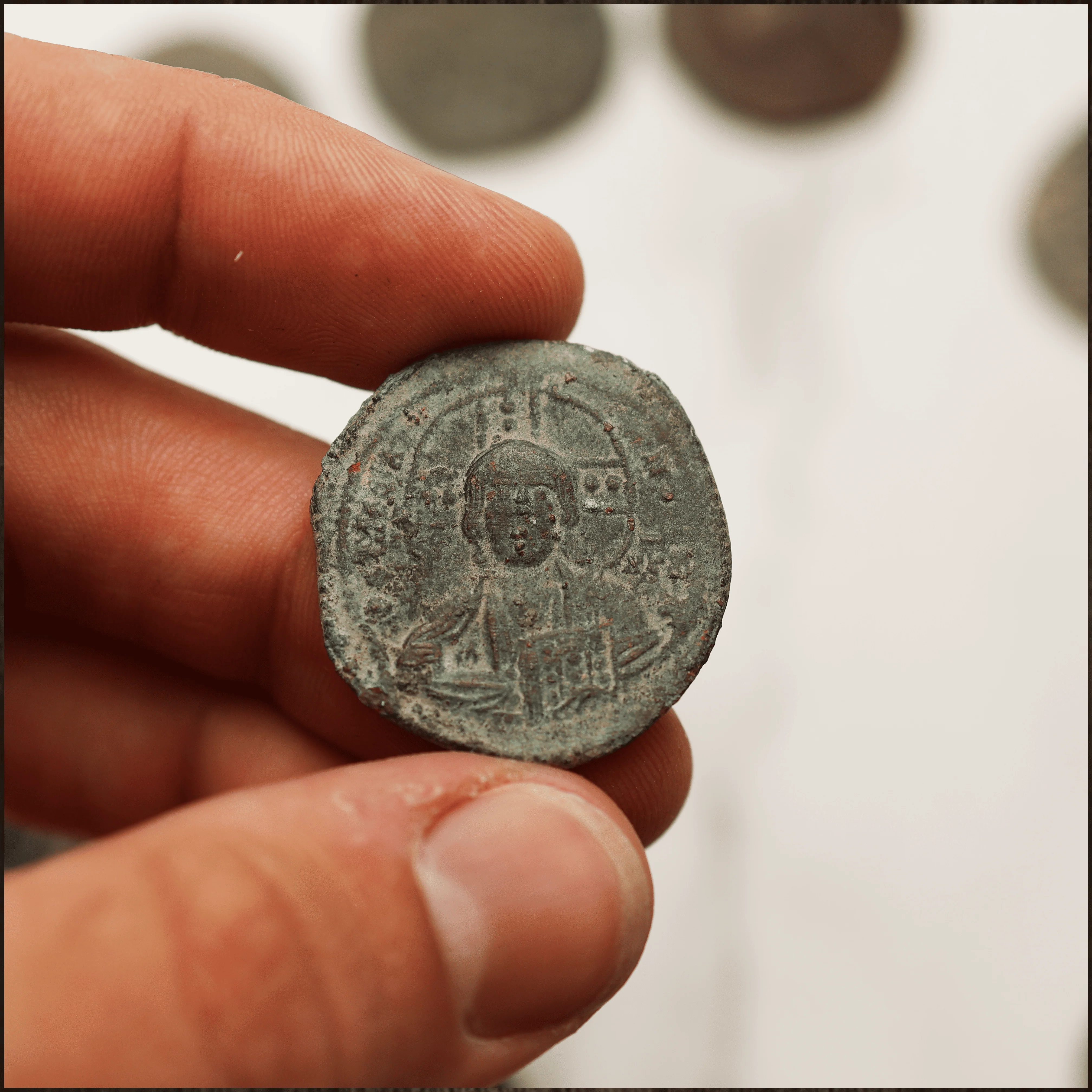 Byzantine Empire Coin | Jesus Follis - Image 5