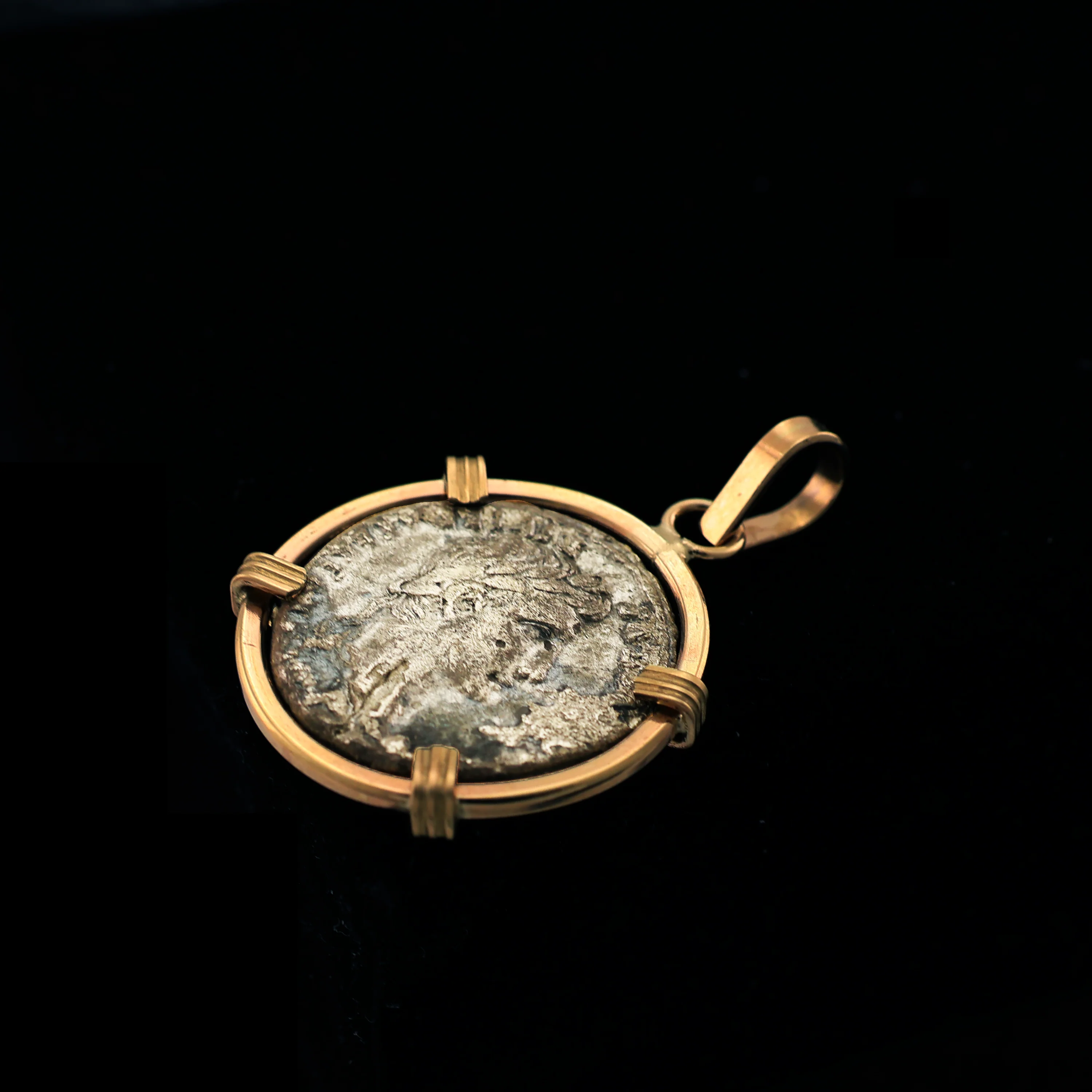 Emperor Augustus Denarius Pendant - Image 3