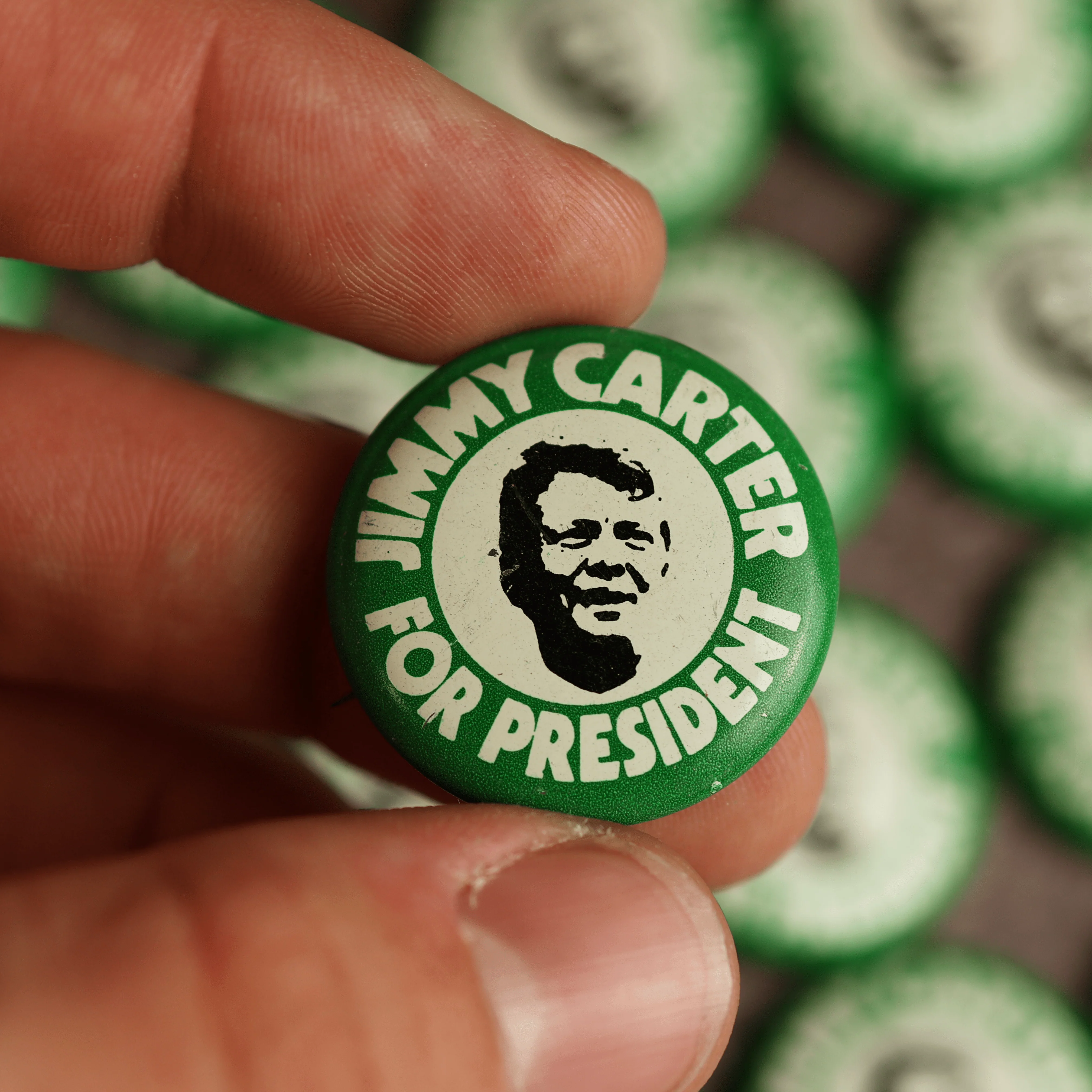 Jimmy Carter Presidential Campaign Pin - Image 5
