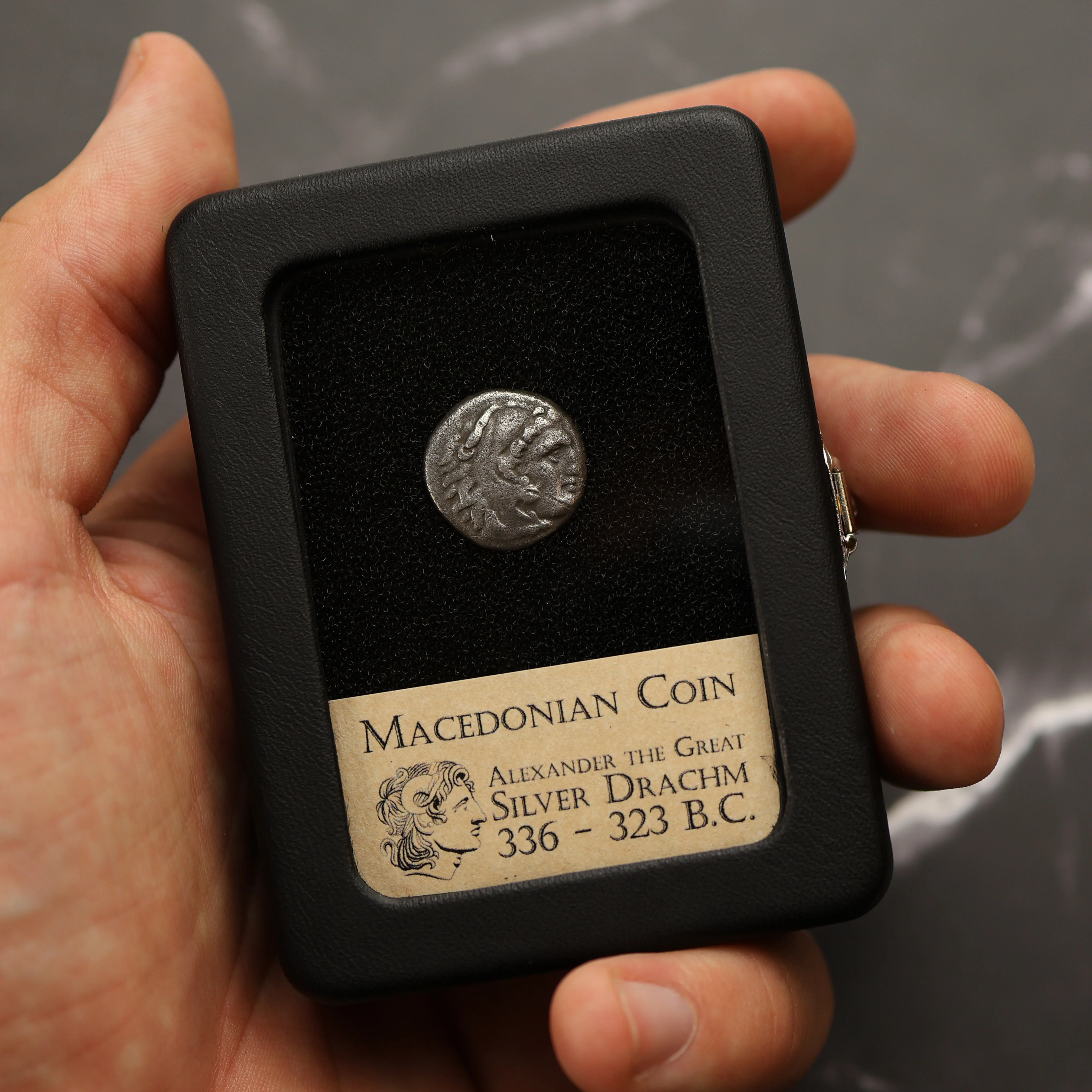 Macedonian Coin | Alexander The Great Silver Drachm - Image 4
