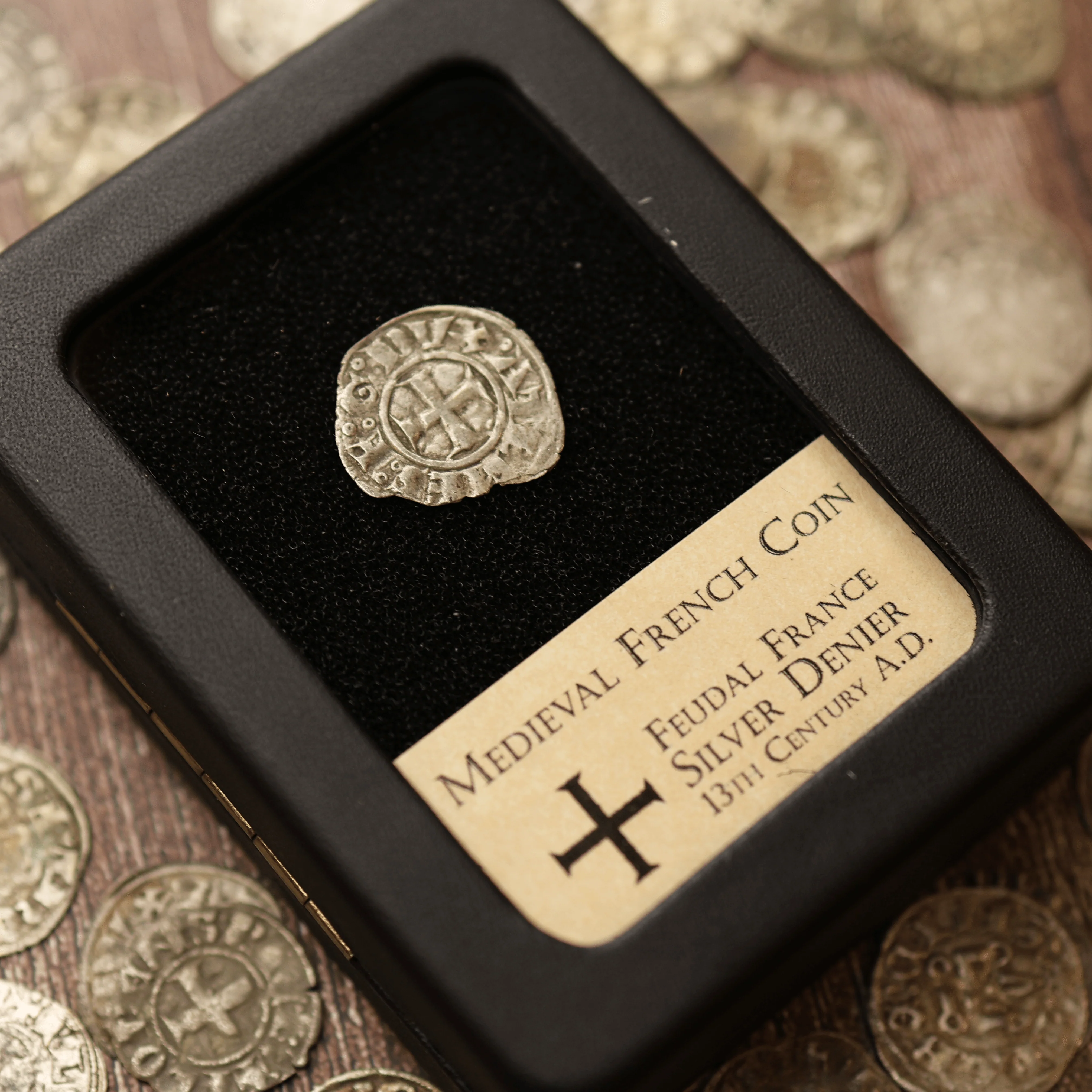 Medieval France | Silver Denier - Image 3