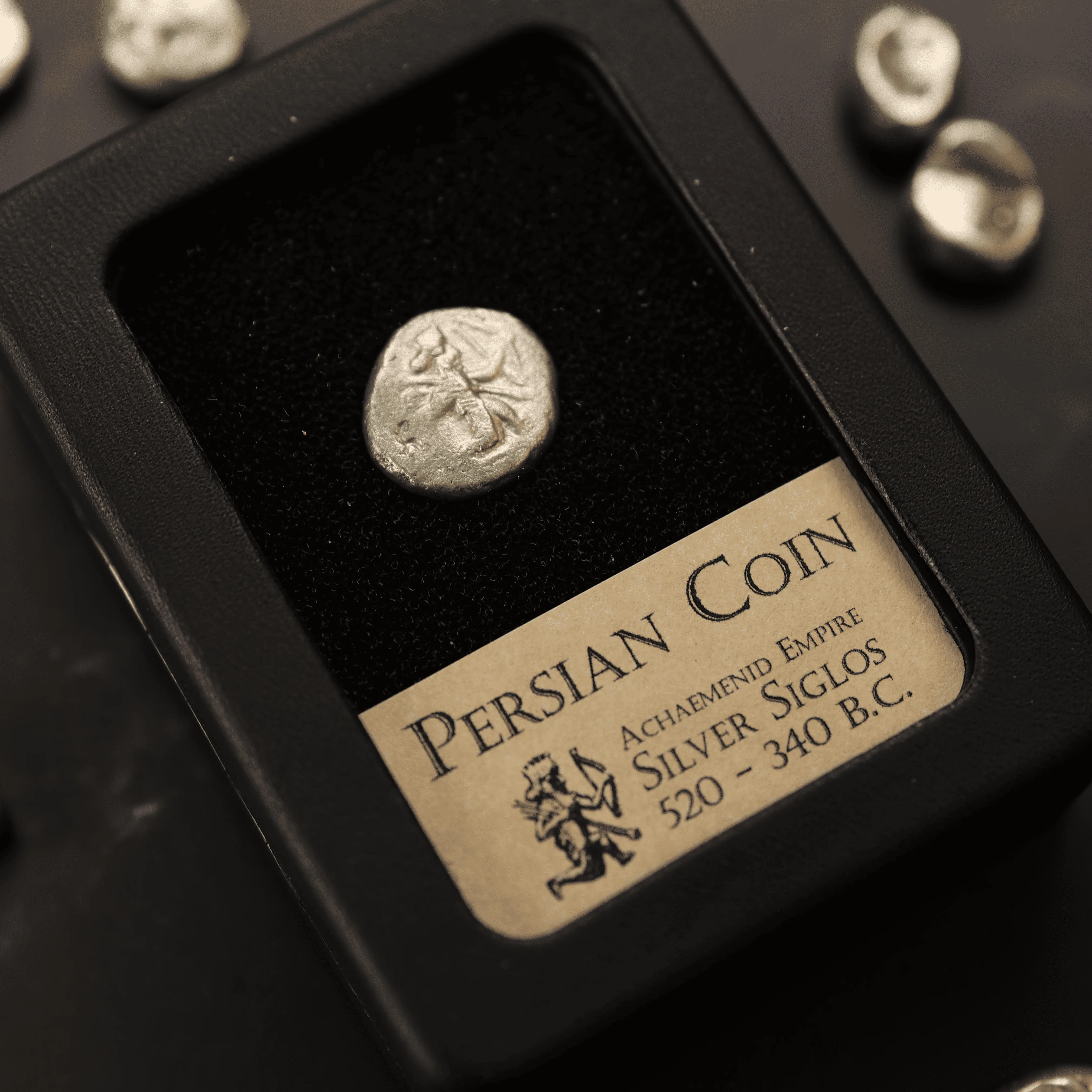 Persian Coin | Silver Siglos - Image 3