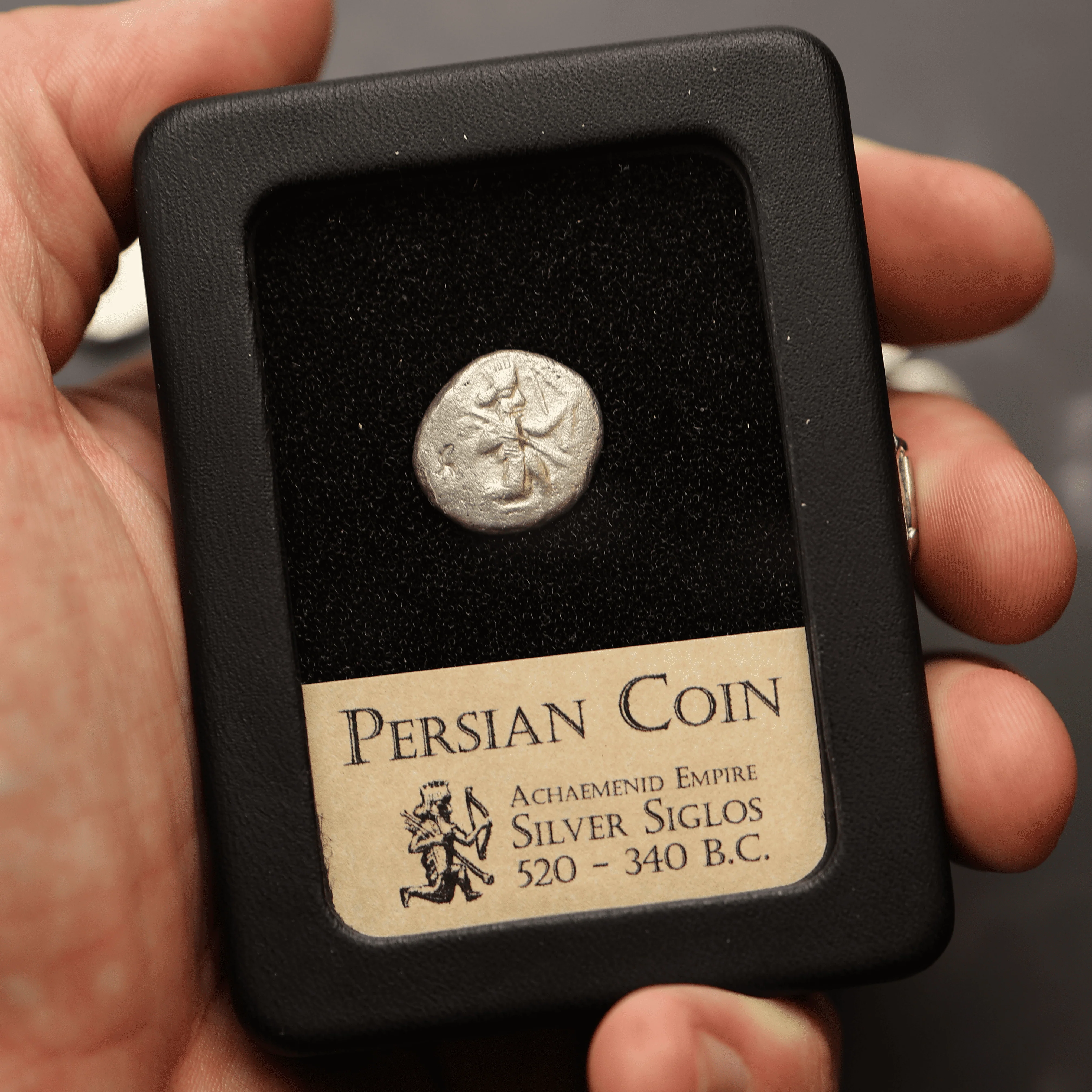 Persian Coin | Silver Siglos - Image 4