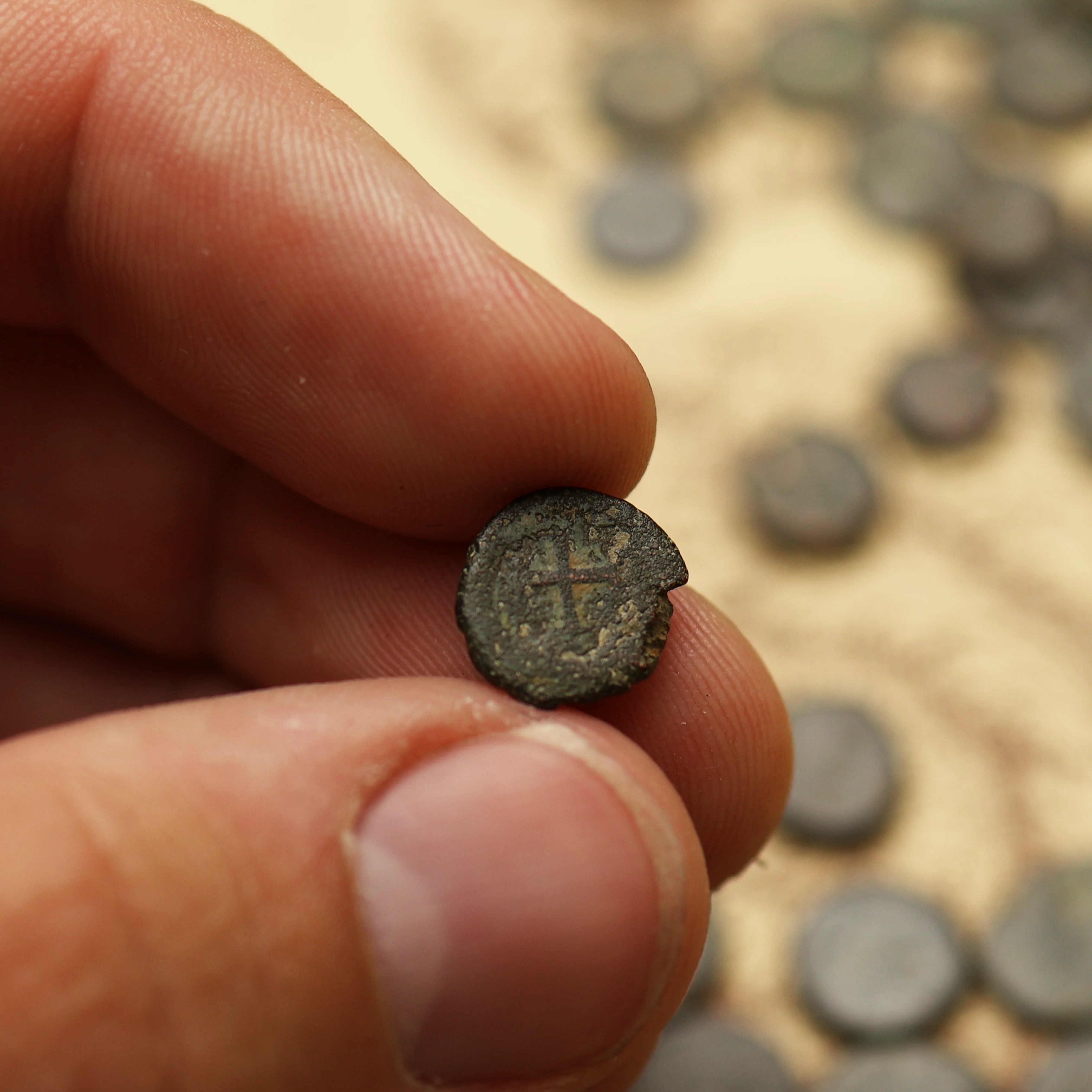 Christian Roman Coin | Bronze Nummis - Image 3