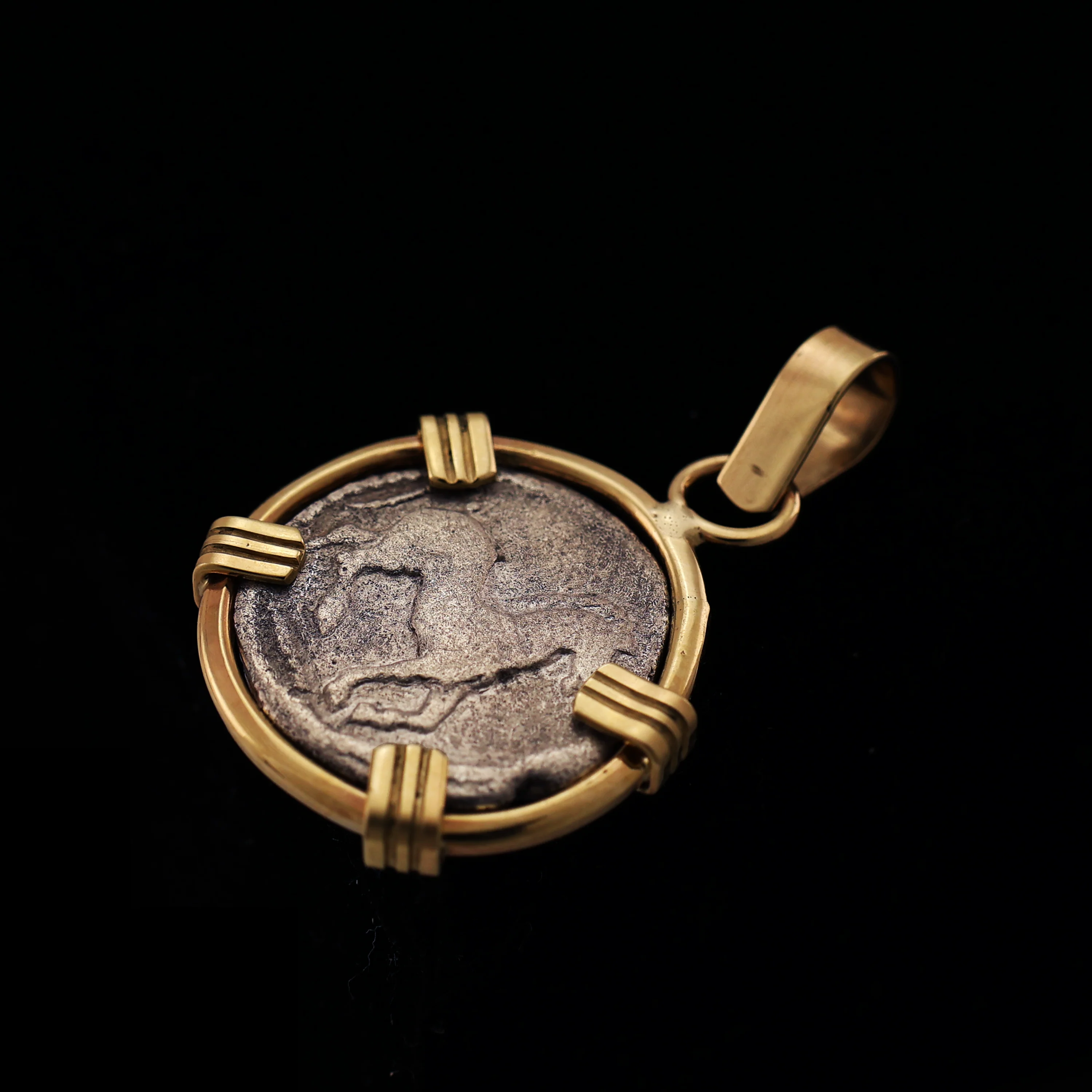 Macedonian Horse Coin Pendant - Image 3