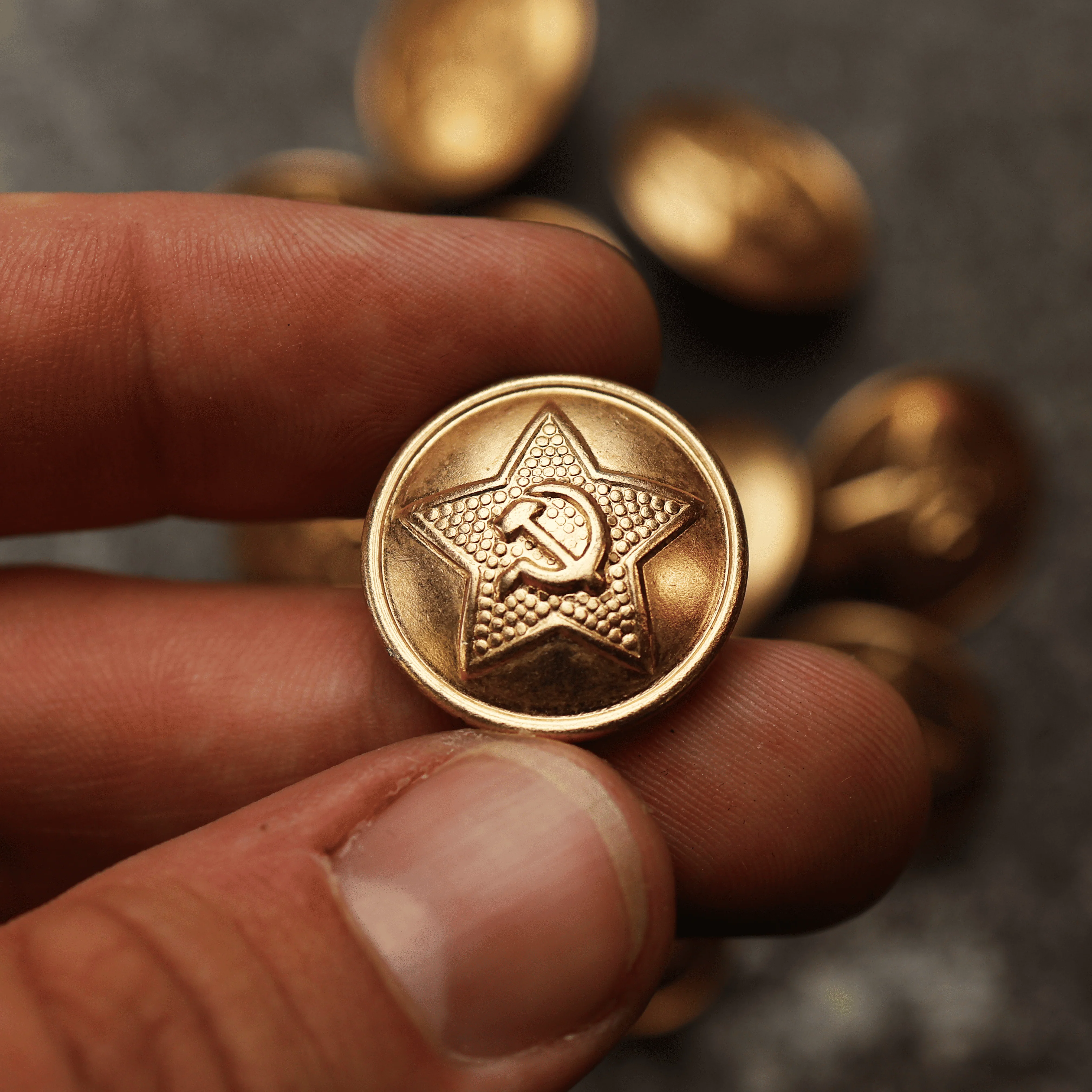 Soviet Union Soldier's Button - Image 3